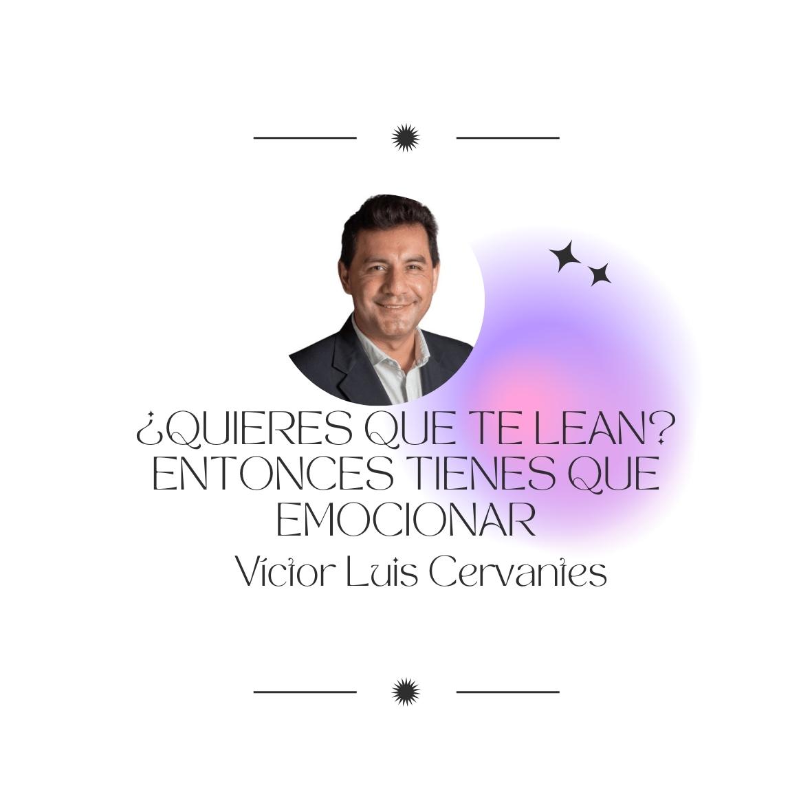 ¿QUIERES QUE TE LEAN? ENTONCES TIENES QUE EMOCIONAR