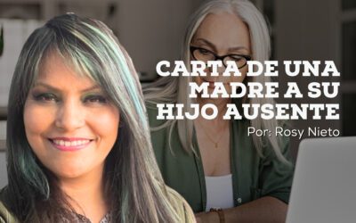 Carta de una madre a su hijo ausente